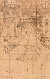 Café-concert chez Vernet, Dieppe, 1920 - Walter Richard Sickert